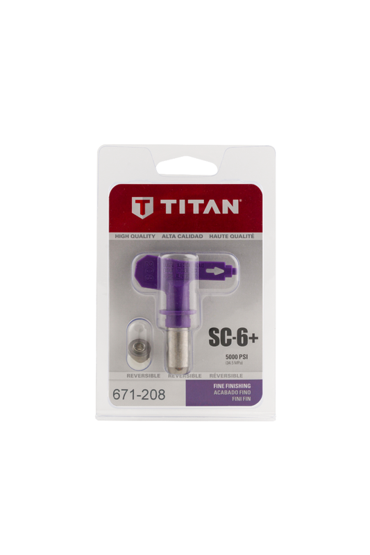 Titan SC-6+Fine Finish Reversible Spray Tip
