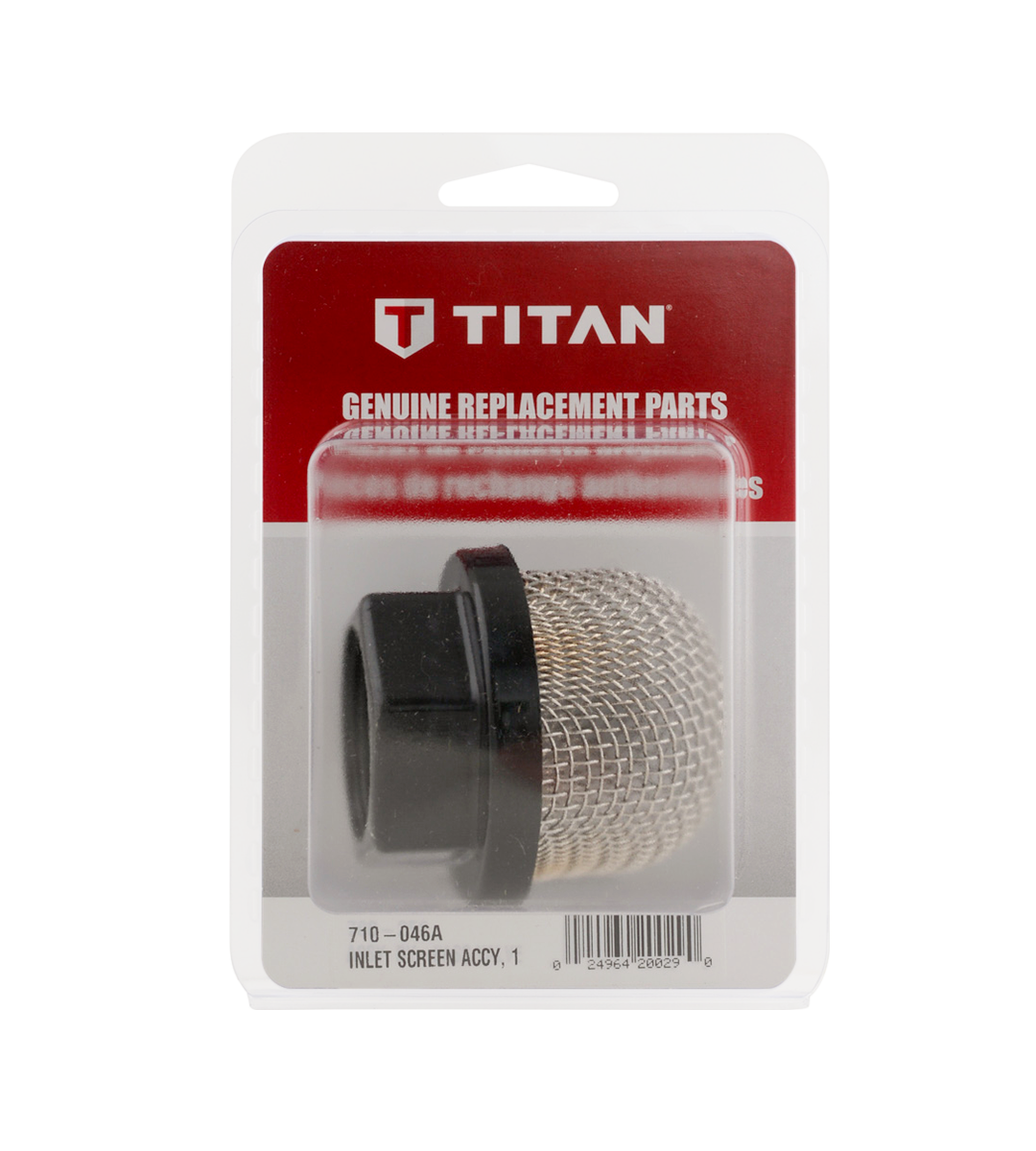 Titan Large 10 Mesh Inlet Strainer